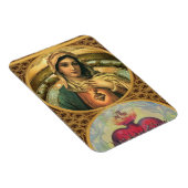Maagd Mary en het heilige hart van Jezus Magneet (Rechterzijde)