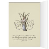 Maagd Mary Jesus Lamb Religieuze Katholieke Nun (Binnen (Links))