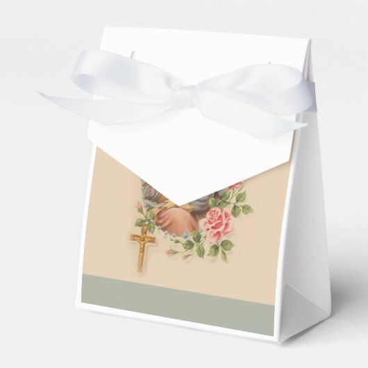 Maagd Mary Moeder Baby Jesus zonder blote maagd Bedankdoosjes (Voorkant Zijde)