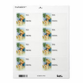 Maagd Mary Moeder Baby Jesus zonder blote maagd Etiket (Full Sheet)