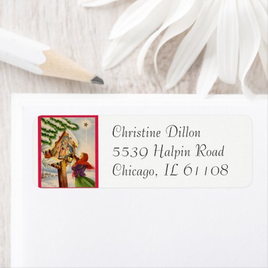 Maagd Mary Moeder Baby Jesus zonder blote maagd Etiket (Insitu)