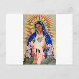 Maagd Mary - Onze dame van Guadalupe Briefkaart