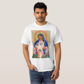 Maagd Mary - Onze dame van Guadalupe T-Shirt (Voorkant volledig)