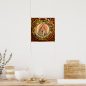 MAAGD MET KIND POSTER (Keuken)