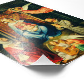 Maagd met Kind, St. Adelheid en St. Franciscus Foto Afdruk (Hoek)