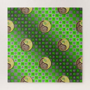 Maagd & Metaal Konijn Legpuzzel