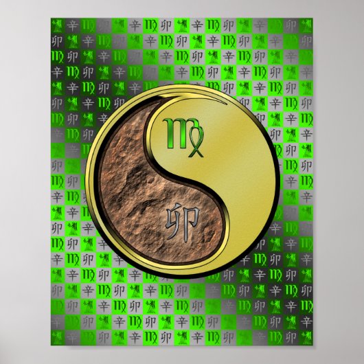 Maagd & Metaal Konijn Poster (Voorkant)