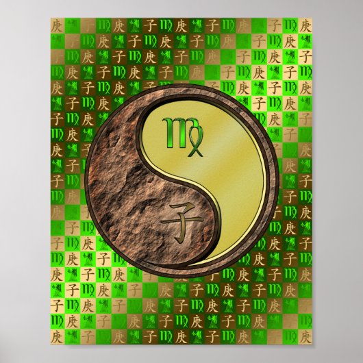 Maagd & Metaal Rat Poster (Voorkant)