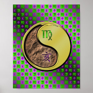 Maagd & Metalen Zwijn Poster