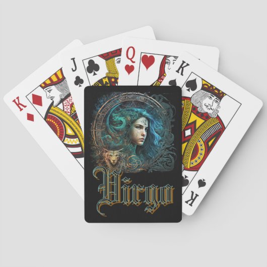 Maagd Pokerkaarten (Achterkant)