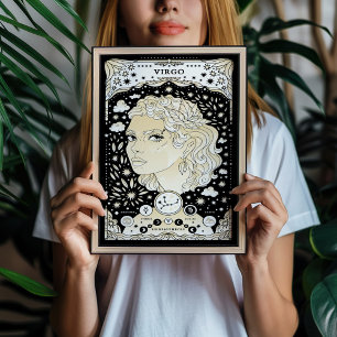 Maagd Precies en Elegant - Zodiac Poster