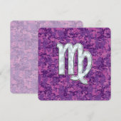 Maagd Sterrenbeeld Roze Fuchsia Digitaal Camouflag (Voorkant / Achterkant)