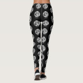 Maagd (Stijl 2) Kat Leggings (Achterkant)