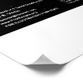 Maagd Teken - 666 Sterren Veld 1 Poster (Hoek)