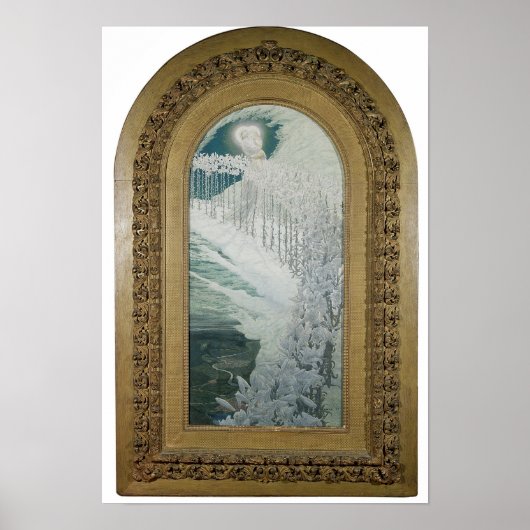 Maagd van de Lilies, 1899 Poster (Voorkant)