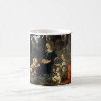 Maagd van de Rocks, Leonardo da Vinci