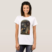 Maagd van de Rocks, Leonardo da Vinci T-shirt (Voorkant volledig)