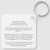 Maagd van de Zeven Smarten Sleutelhanger (Achterkant)