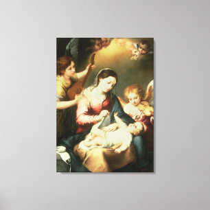 Maagd van de Zwemelen Canvas Afdruk