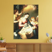 Maagd van de Zwemelen Canvas Afdruk (Insitu (Woonkamer))