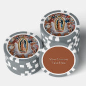 "Maagd van Guadalupe" aangepaste poker chips (Opstapeling)