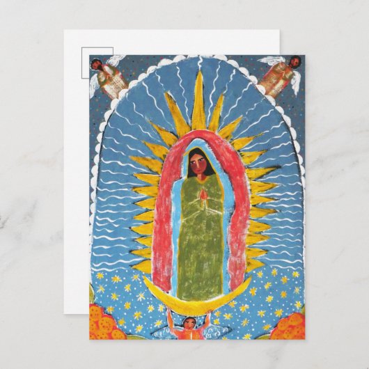 Maagd van Guadalupe Briefkaart (Voorkant / Achterkant)