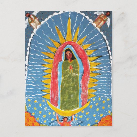 Maagd van Guadalupe Briefkaart (Voorkant)