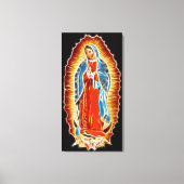 Maagd van Guadalupe Canvas Afdruk (Voorkant)