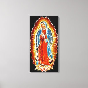 Maagd van Guadalupe Canvas Afdruk