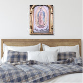 Maagd van Guadalupe Canvas Afdruk (Insitu (Slaapkamer))