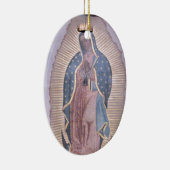 Maagd van Guadalupe Keramisch Ornament (Rechts)
