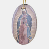 Maagd van Guadalupe Keramisch Ornament (Links)