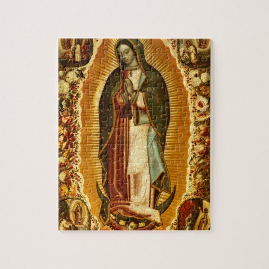 Maagd van Guadalupe Our Lady Mary Legpuzzel (Verticaal)
