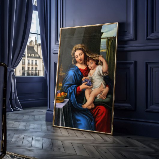 Maagd van het Poster druiven