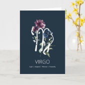 Maagd Verjaardag Kaart (Gele Bloem)