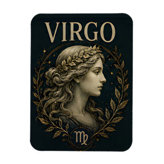 Maagd Virgo Dierenriem Hemel Astrologie Symbool Magneet