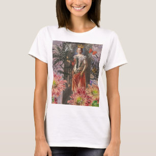 Maagd vrouw astrologie grillig portret t-shirt