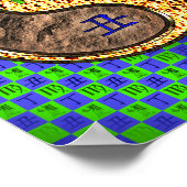 Maagd & Vuur Os Poster (Hoek)