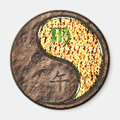 Maagd & Vuur Paard Magneet (Voorkant)