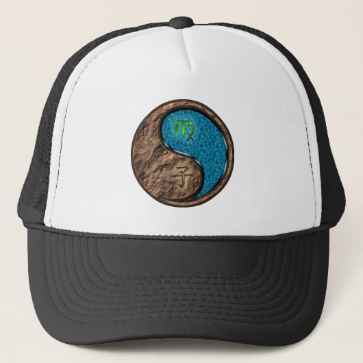 Maagd & Waterrat Trucker Pet (Voorkant)