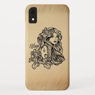 Maagd Zodiac Antieke Uiterlijk iPhone XR Hoesje