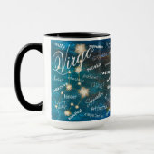 Maagd Zodiac Astrologie Traits Constellation Text Mok (Links)