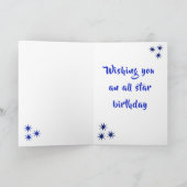 Maagd Zodiac Horoscoopkaart Kaart (Binnen)