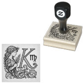 maagd Zodiac (K) Rubberstempel (Gestempeld)