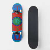 Maagd Zodiac Skateboard (Voorkant)