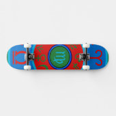 Maagd Zodiac Skateboard (Horizontaal)