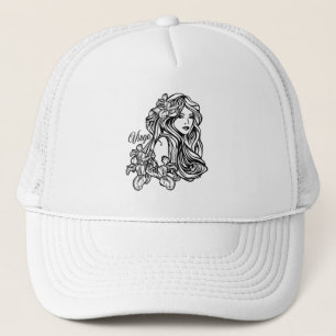 Maagd Zodiac-symbool en -teken Trucker Pet