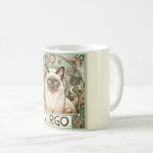 Maagd Zorgvuldig Kat Zodiac Koffiemok (Voorkant rechts)