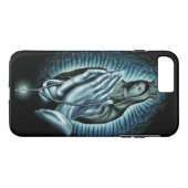 Maagdenbloem Mary Paars Prayer Rosary Case-Mate iPhone Case (Achterkant (Horizontaal))