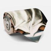 Maagdenbloem Stropdas (Opgerold)